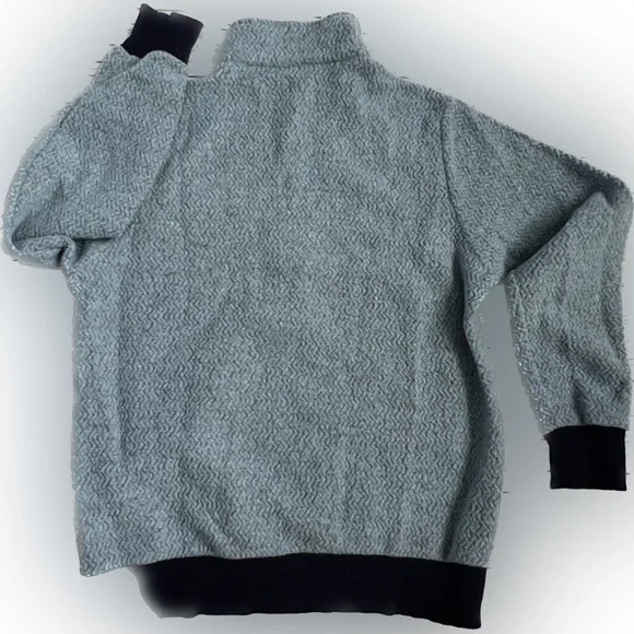 Patagonia Woolyester Zip Up Fleece Zip Top Pullover Size XL - Picture 5 of 8